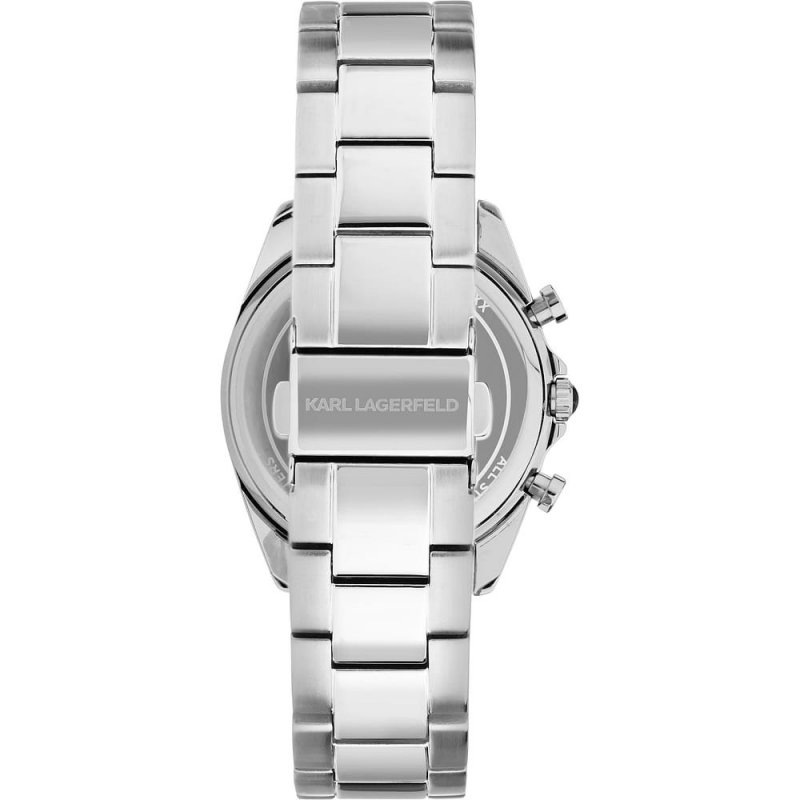 Karl Lagerfeld - Round Essentials Donna - Acciaio - Silver