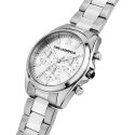 Karl Lagerfeld - Round Essentials Donna - Acciaio - Silver