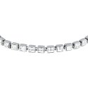 Karl Lagerfeld - Bracciale Klayc28 - Acciaio - Cristalli Bianchi