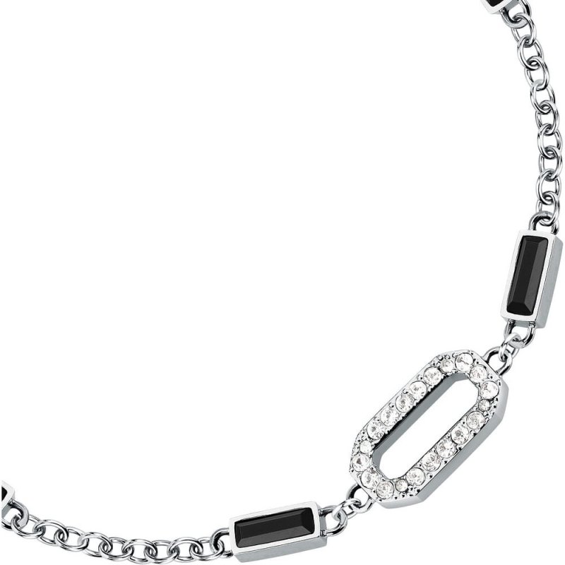 Karl Lagerfeld - Bracciale Crystals - Acciaio - Donna