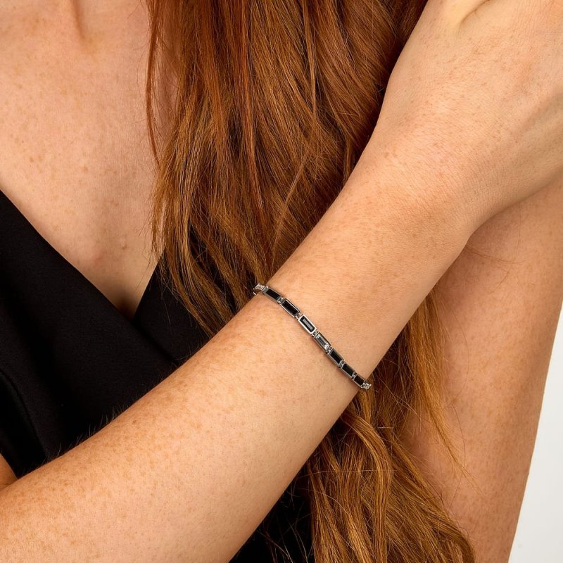 Karl Lagerfeld - Bracciale Crystals - Acciaio - Cristalli