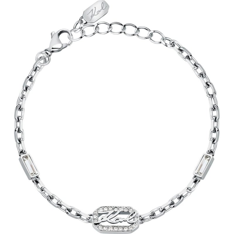 Karl Lagerfeld - Bracciale Crystals - Acciaio - Cristalli