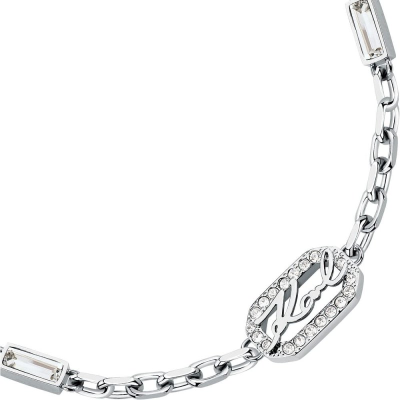 Karl Lagerfeld - Bracciale Crystals - Acciaio - Cristalli