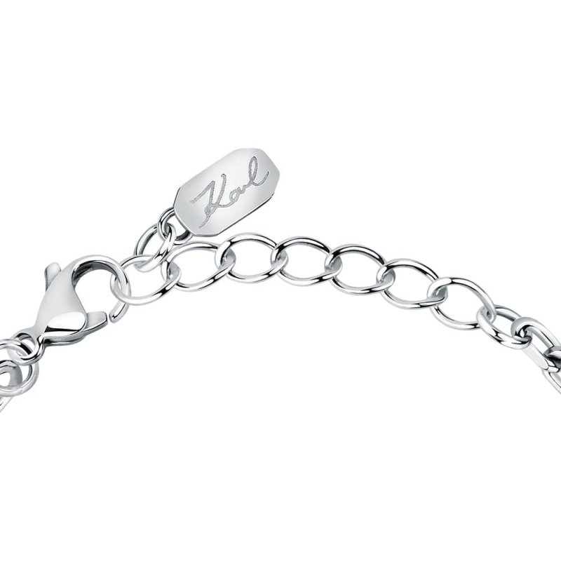 Karl Lagerfeld - Bracciale Crystals - Acciaio - Cristalli
