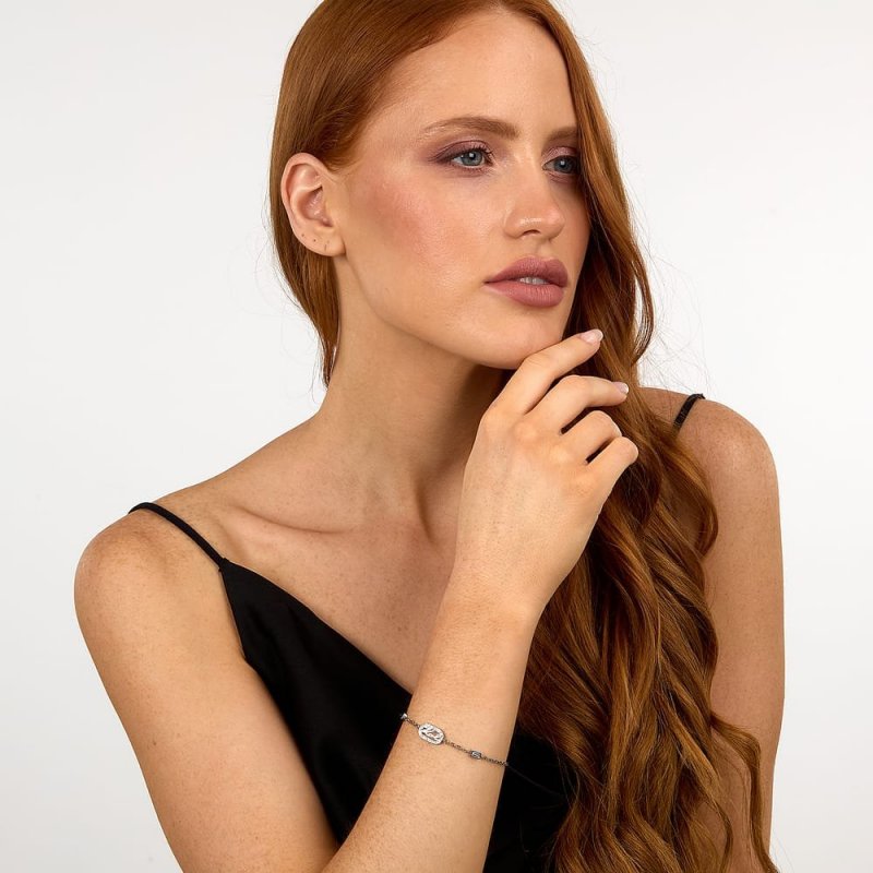 Karl Lagerfeld - Bracciale Crystals - Acciaio - Cristalli