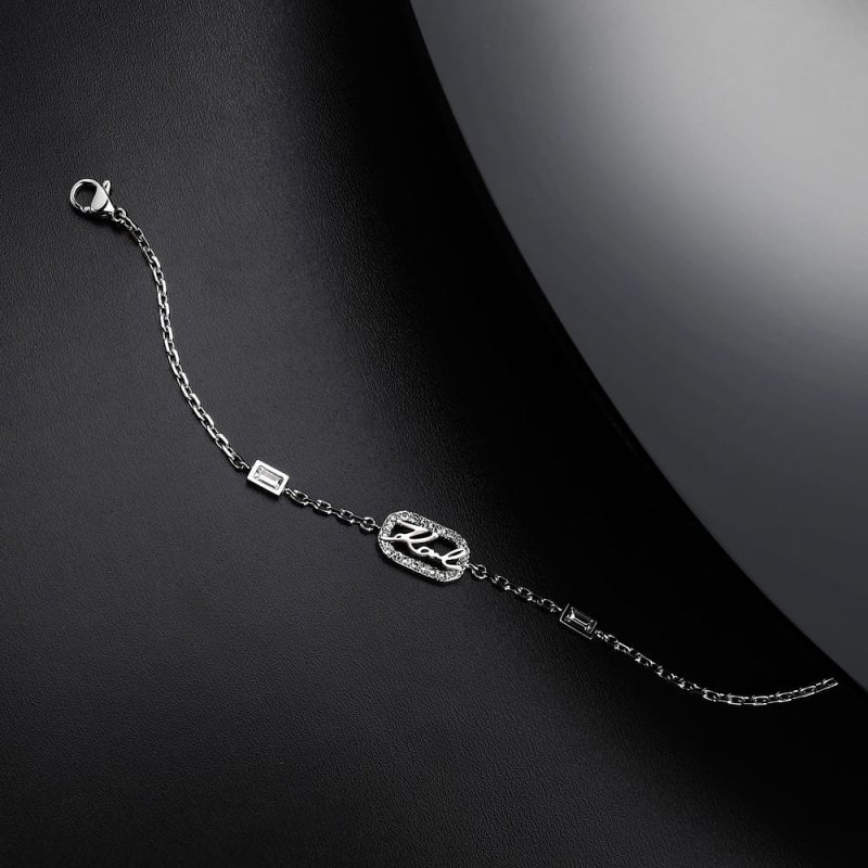 Karl Lagerfeld - Bracciale Crystals - Acciaio - Cristalli