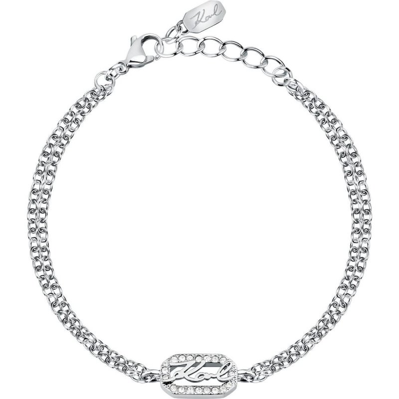 Karl Lagerfeld - Bracciale Crystals - Acciaio - Cristalli