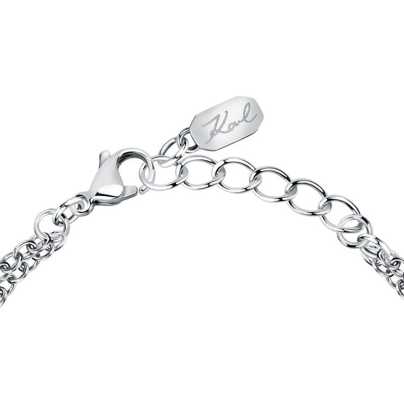 Karl Lagerfeld - Bracciale Crystals - Acciaio - Cristalli