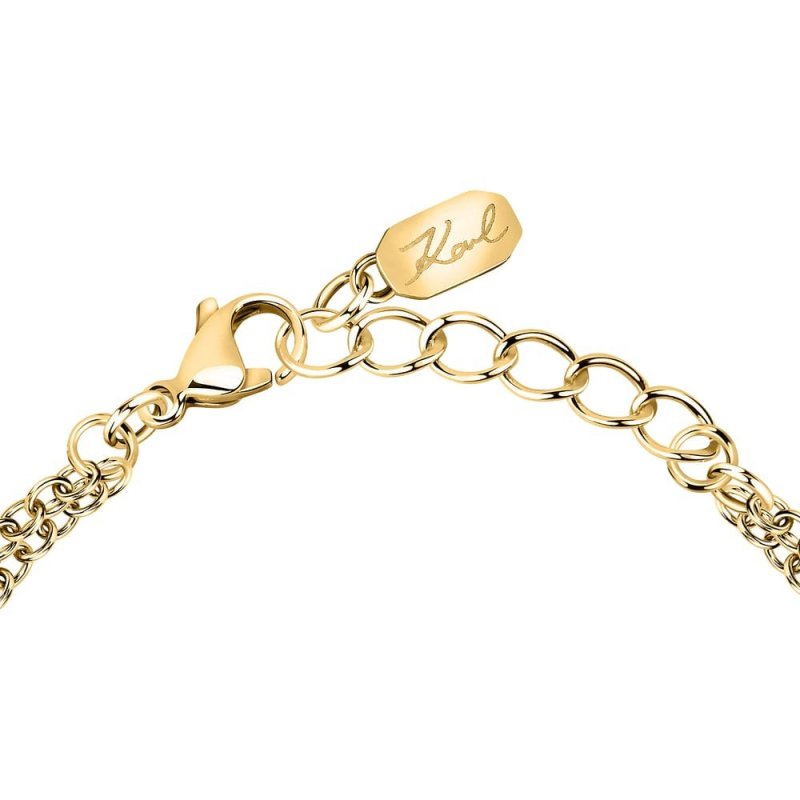 Karl Lagerfeld - Bracciale Crystals - Acciaio - Cristalli Bianchi