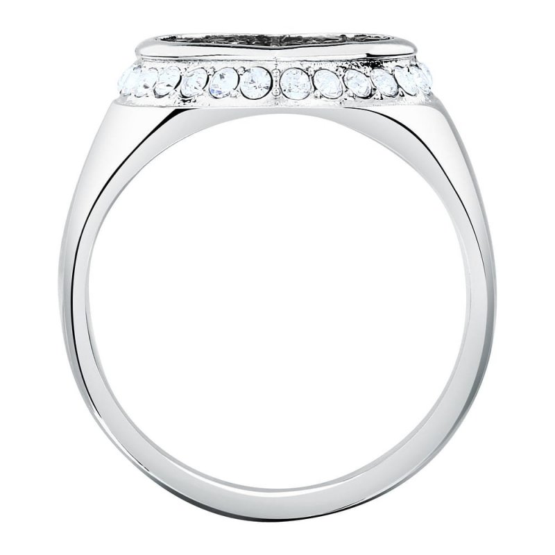 Karl Lagerfeld - Anello Charms Chevalier - Donna - Cristalli