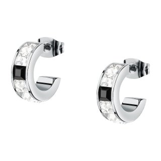 Karl Lagerfeld - Orecchini Crystals - Acciaio - Cristalli