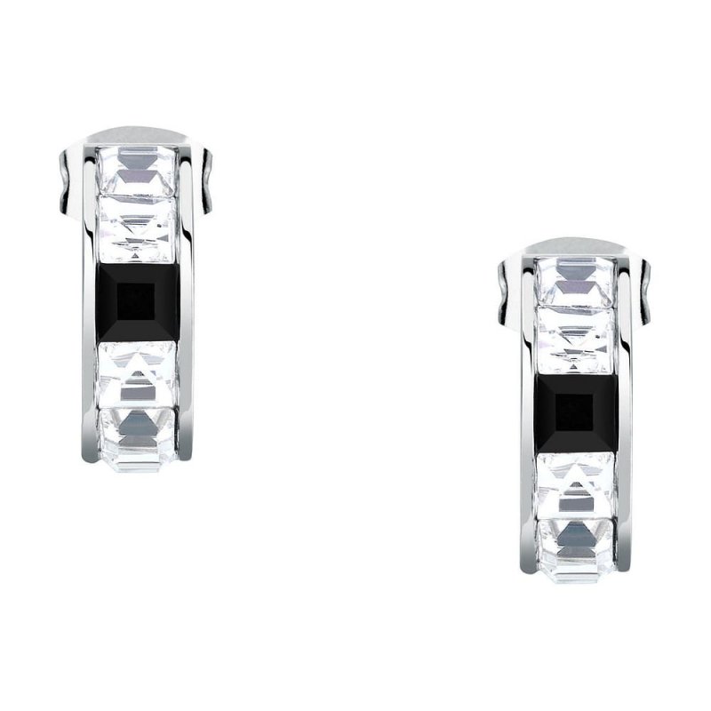 Karl Lagerfeld - Orecchini Crystals - Acciaio - Cristalli