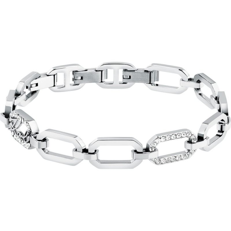 Karl Lagerfeld - Bracciale Crystals - Acciaio - Cristalli