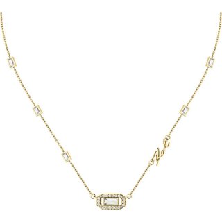 Karl Lagerfeld - Collana Crystals - Acciaio Dorato - Cristalli