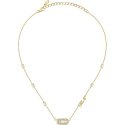 Karl Lagerfeld - Collana Crystals - Acciaio Dorato - Cristalli
