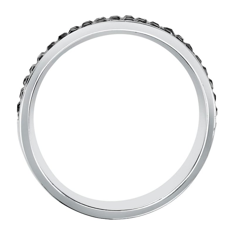 Karl Lagerfeld - Anello Charms - Acciaio - Cristalli Neri