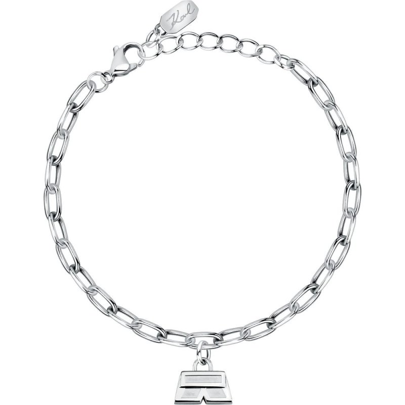Karl Lagerfeld - Bracciale Klayd17 - Acciaio - Charms Donna