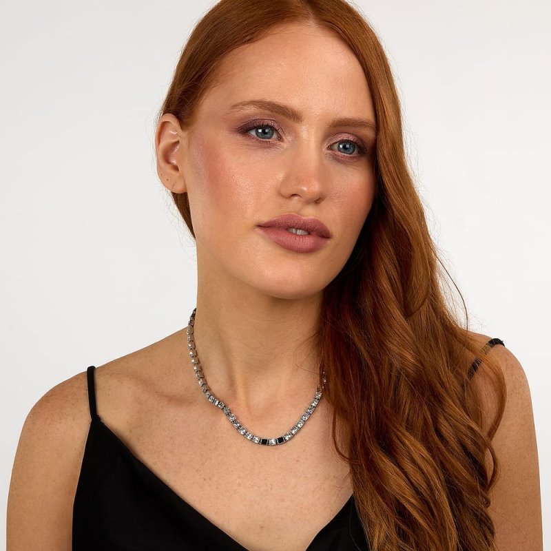 Karl Lagerfeld - Collana Crystals - Acciaio - Cristalli