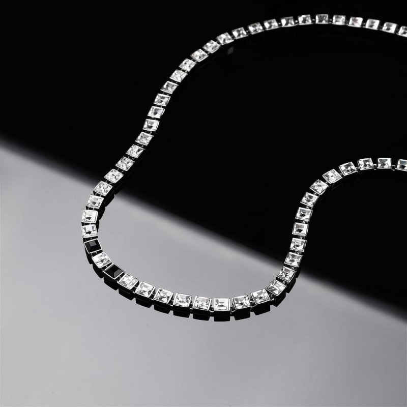 Karl Lagerfeld - Collana Crystals - Acciaio - Cristalli