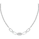 Karl Lagerfeld - Collana Crystals - Acciaio - Cristalli Bianchi