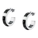 Karl Lagerfeld - Orecchini Crystals - Acciaio - Cristalli