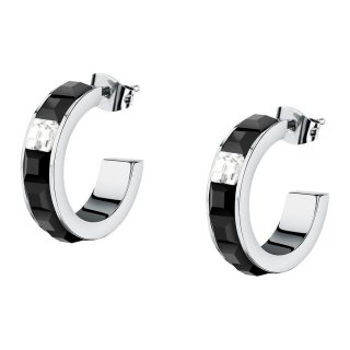 Karl Lagerfeld - Orecchini Crystals - Acciaio - Cristalli
