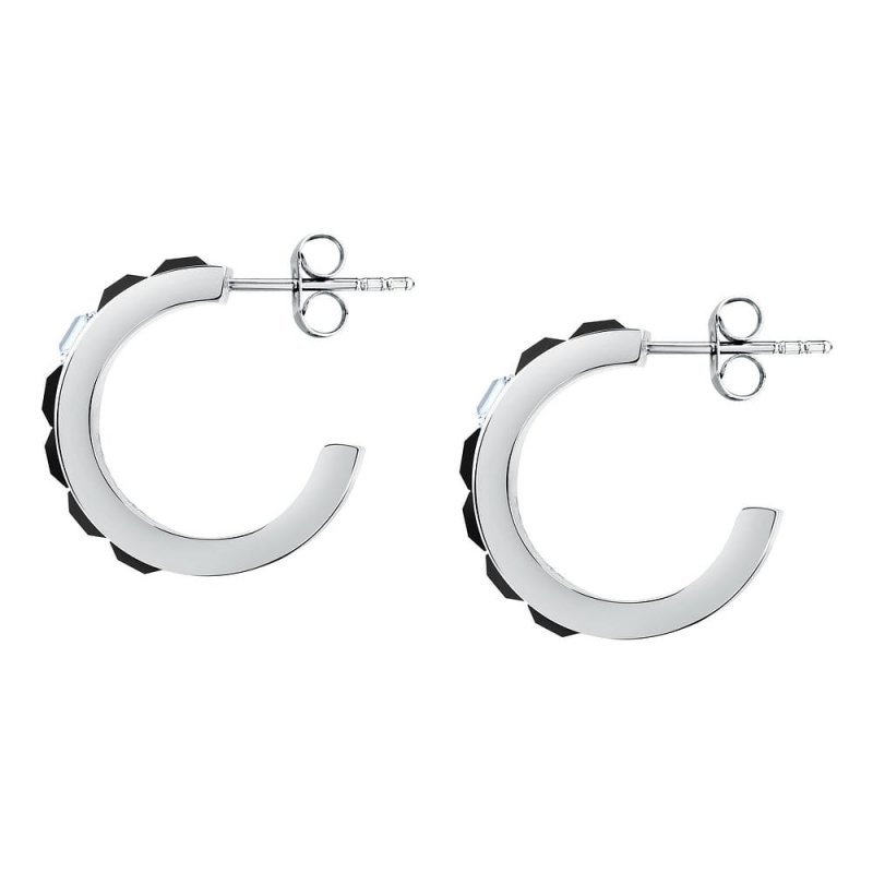 Karl Lagerfeld - Orecchini Crystals - Acciaio - Cristalli