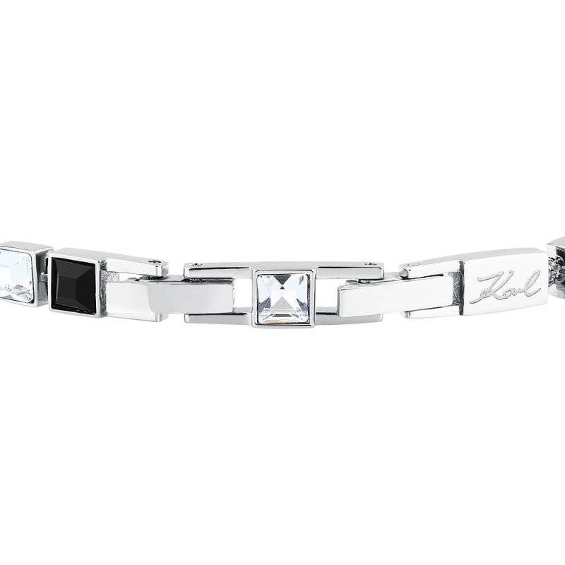 Karl Lagerfeld - Bracciale Crystals - Acciaio - Cristalli