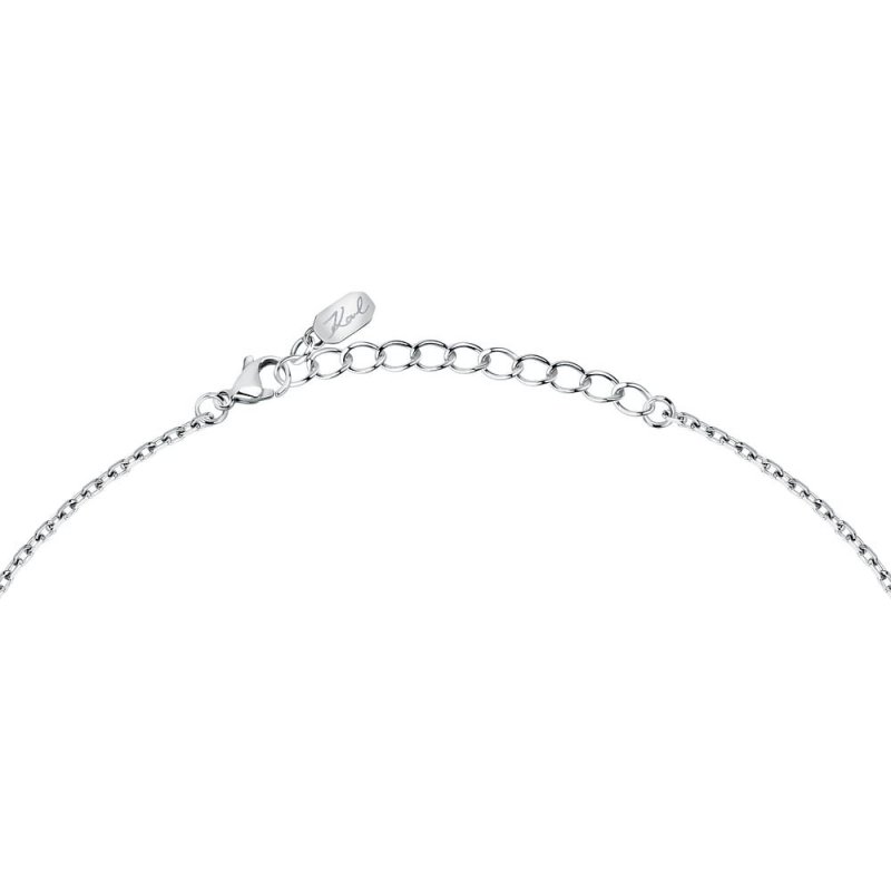 Karl Lagerfeld - Collana Charms Donna - Acciaio - Cristalli