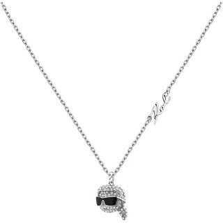 Karl Lagerfeld - Collana Charms - Acciaio - Cristalli