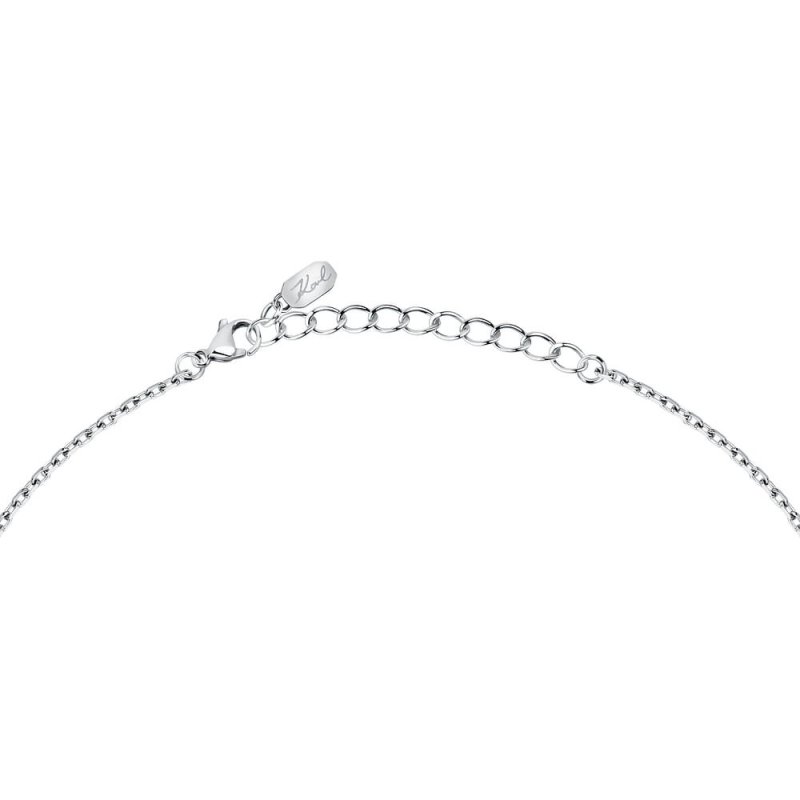 Karl Lagerfeld - Collana Charms - Acciaio - Cristalli