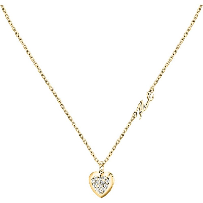 Karl Lagerfeld - Collana Charms - Acciaio - Cristalli