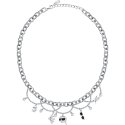 Karl Lagerfeld - Collana Charms Donna - Acciaio - Cristalli