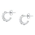 Karl Lagerfeld - Orecchini Crystals - Acciaio - Cristalli
