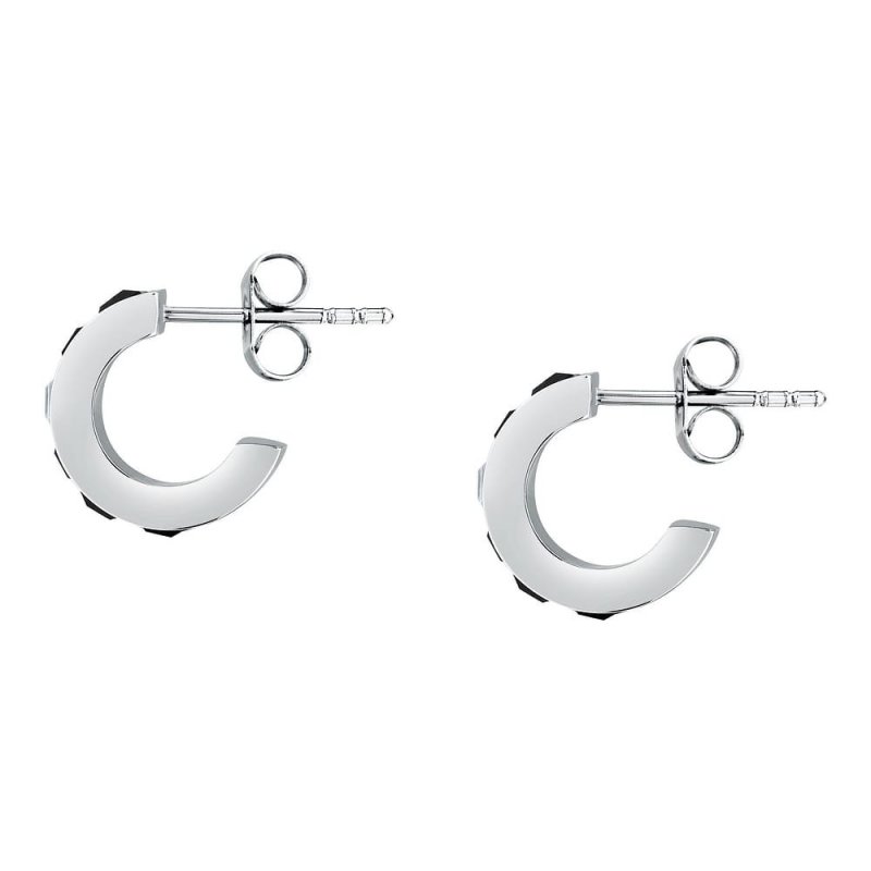 Karl Lagerfeld - Orecchini Crystals - Acciaio - Cristalli
