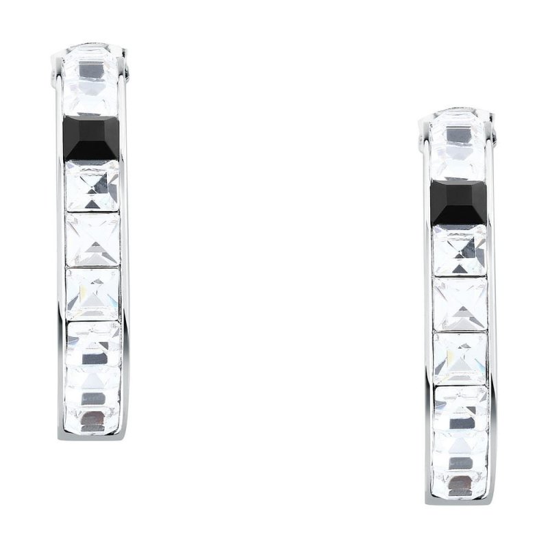 Karl Lagerfeld - Orecchini Crystals - Acciaio - Donna