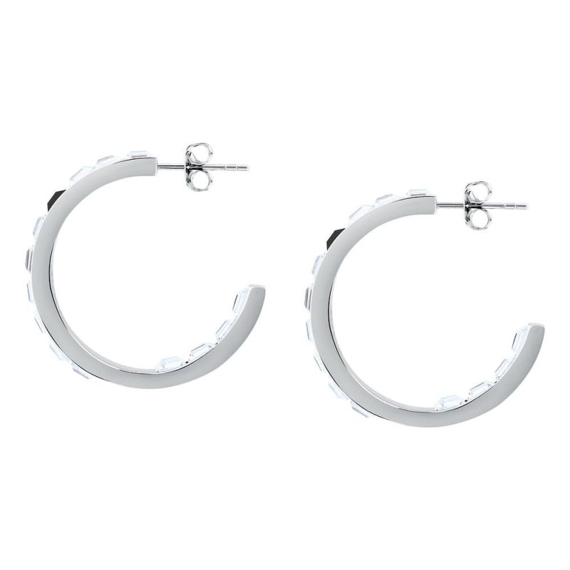 Karl Lagerfeld - Orecchini Crystals - Acciaio - Donna