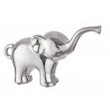 Gilde - Figura Elefante Eddi - Ceramica - Color Argento