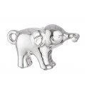Gilde - Figura Elefante Eddi - Ceramica - Color Argento