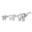 Gilde - Figura Elefante Eddi - Ceramica - Color Argento