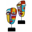 Gilde - Scultura Abstrakt - Resina Sintetica - Multicolore