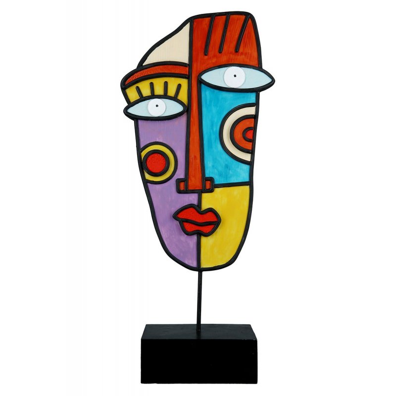 Gilde - Scultura Abstrakt - Resina Sintetica - Multicolore