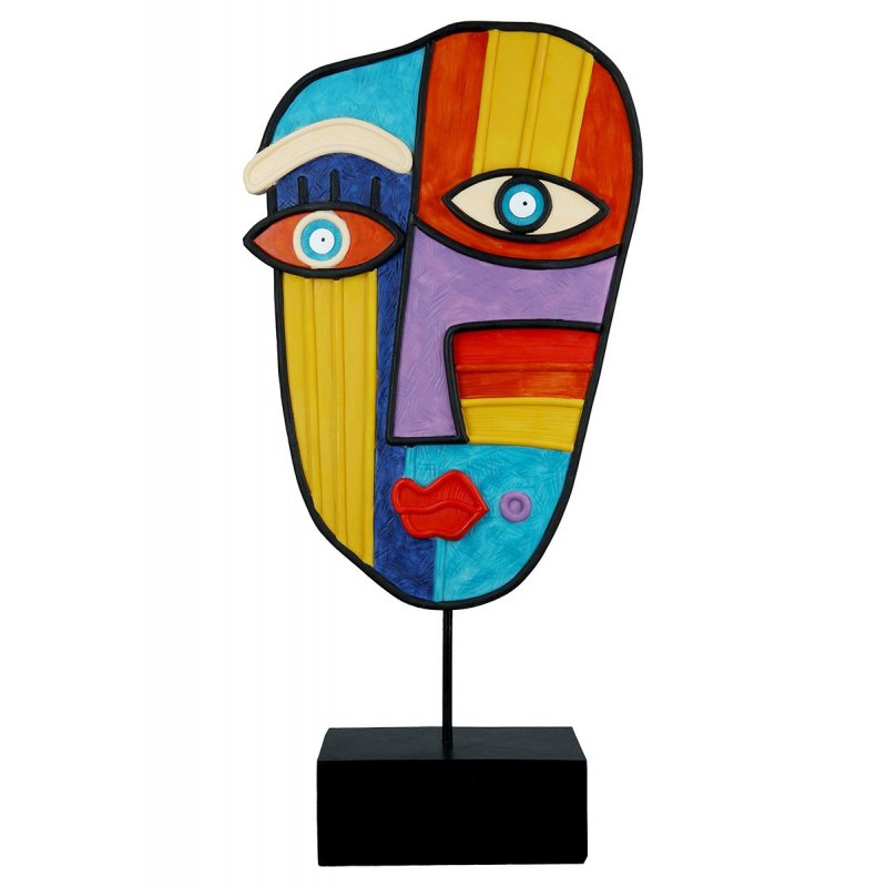 Gilde - Scultura Abstrakt - Resina Sintetica - Multicolore