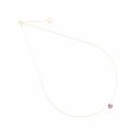 Maman Et Sophie - Girocollo Cuore Rosa - Oro 18Kt - Rodolite