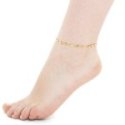 Luca Barra - Cavigliera Donna - Acciaio Ip Gold - Cuori