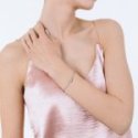 Luca Barra - Bracciale Donna Infinito - Acciaio - Cristalli Bianchi