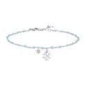 Luca Barra - Bracciale Donna - Acciaio - Quadrifoglio - Cristallo