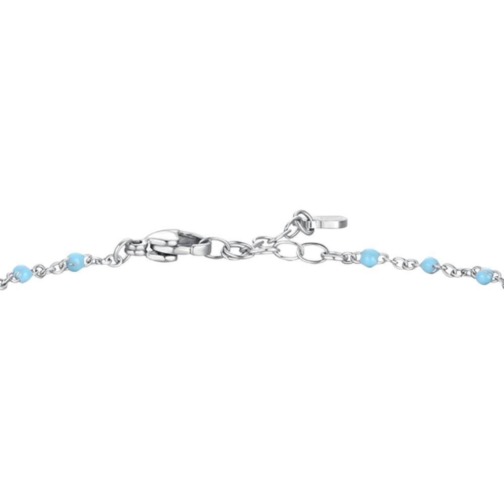 Luca Barra - Bracciale Donna - Acciaio - Quadrifoglio - Cristallo