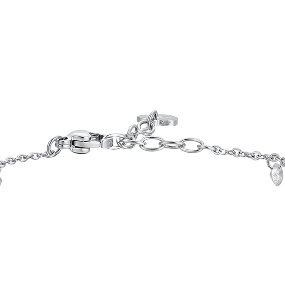 Luca Barra - Bracciale Donna - Acciaio - Zirconi Bianchi