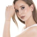 Luca Barra - Bracciale Donna - Acciaio Ip Gold - Zirconi Bianchi